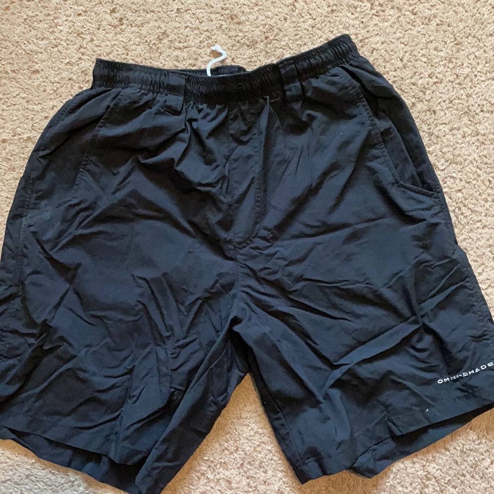 Men’s Columbia PFG Black Shorts